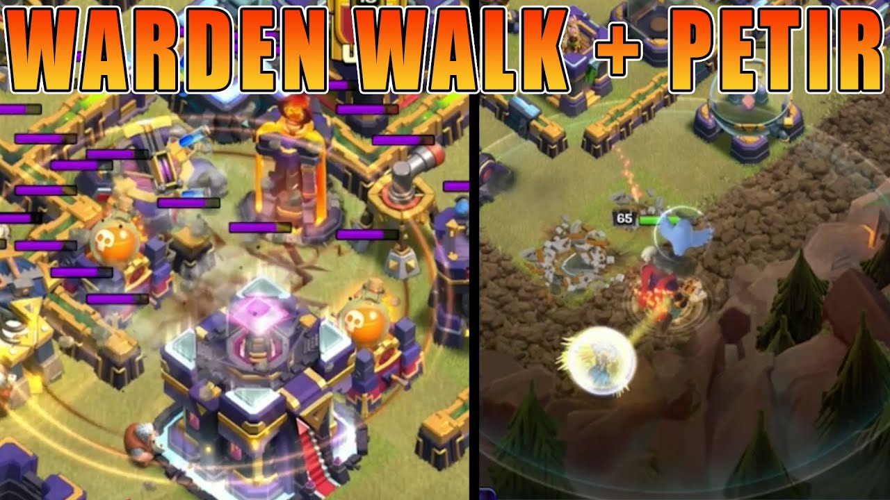 Cara Menggunakan Warden Walk Petir Titan