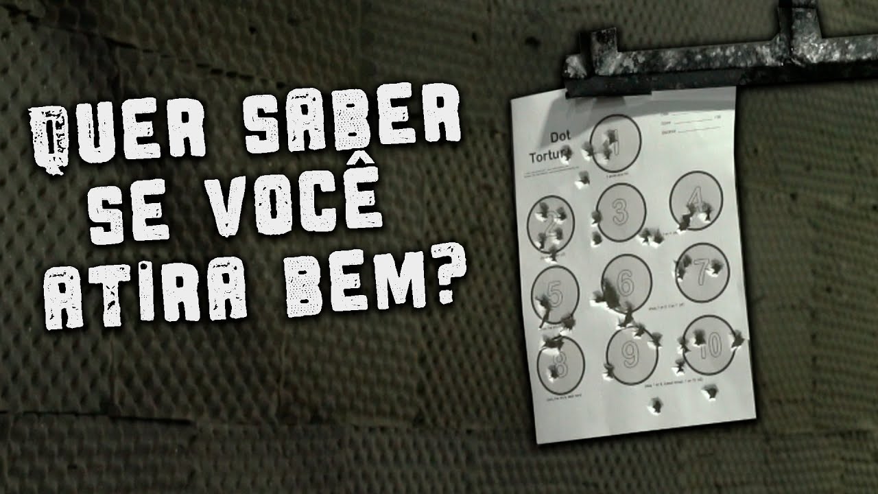 Um teste de tiro que vai DESAFIAR voc&ecirc;! - Caminho do Atirador