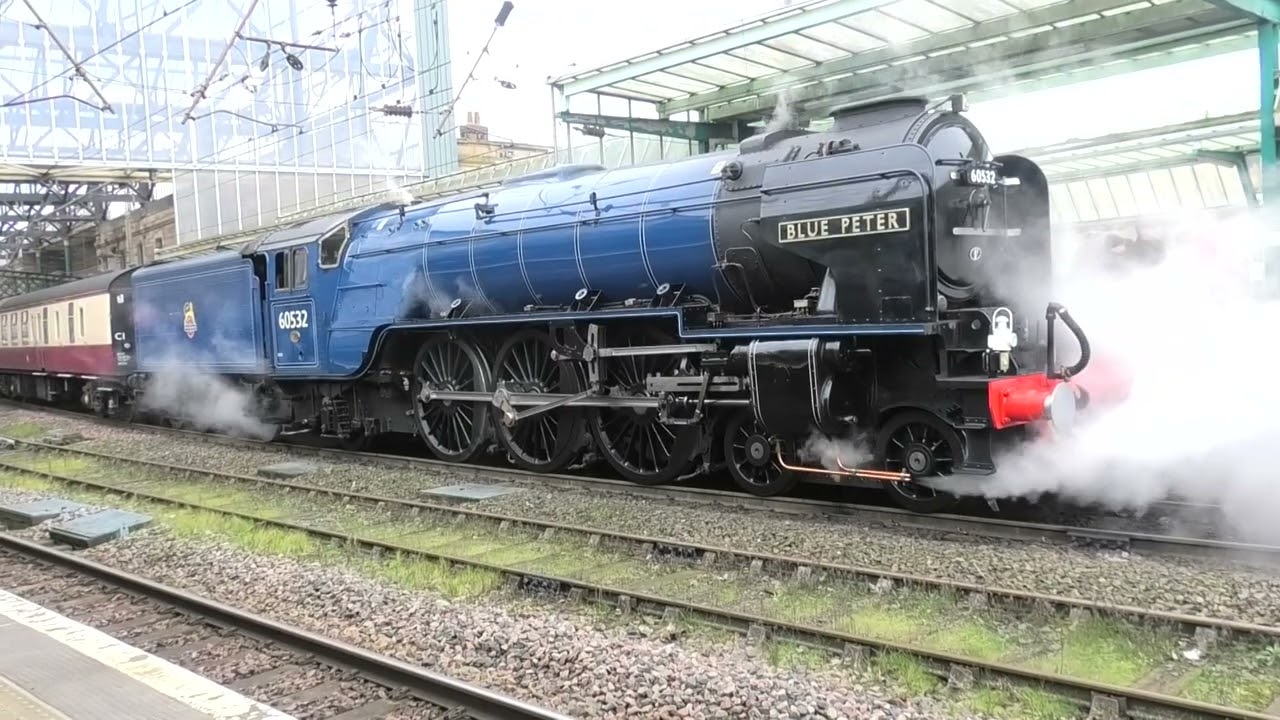 LNER Pepperorn A2 Pacific No. 60532 'Blue Peter' Visits Carlisle - 12th February 2026. #steamtrain