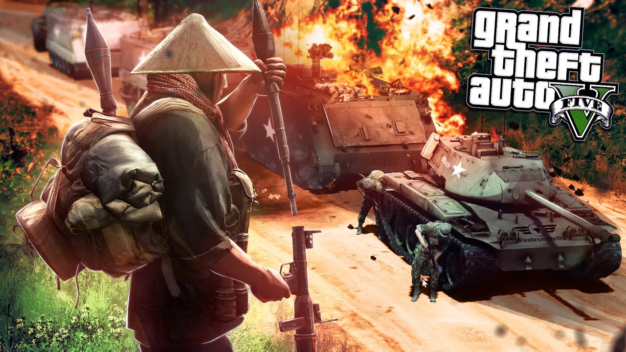 VIETNAM WAR UPRISING in GTA 5 RP!