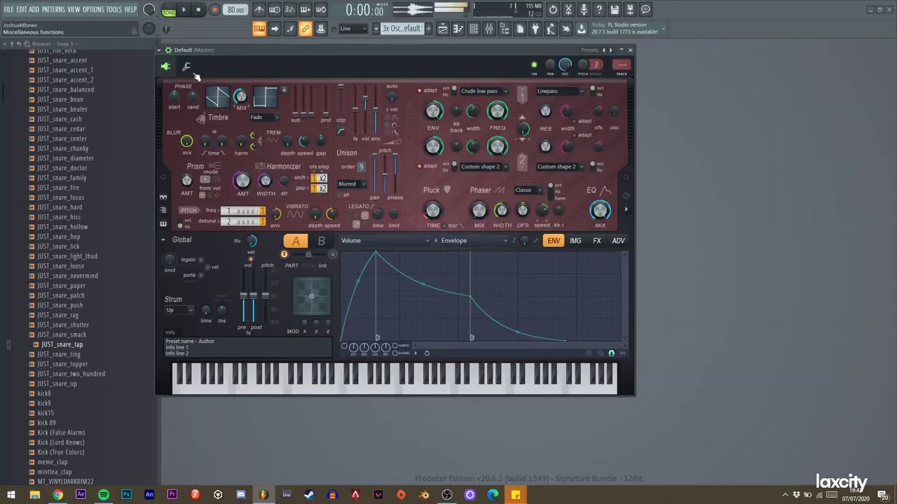 laxcity (I dont really feel like talking, im just going to make music instead...) Twitch Stream