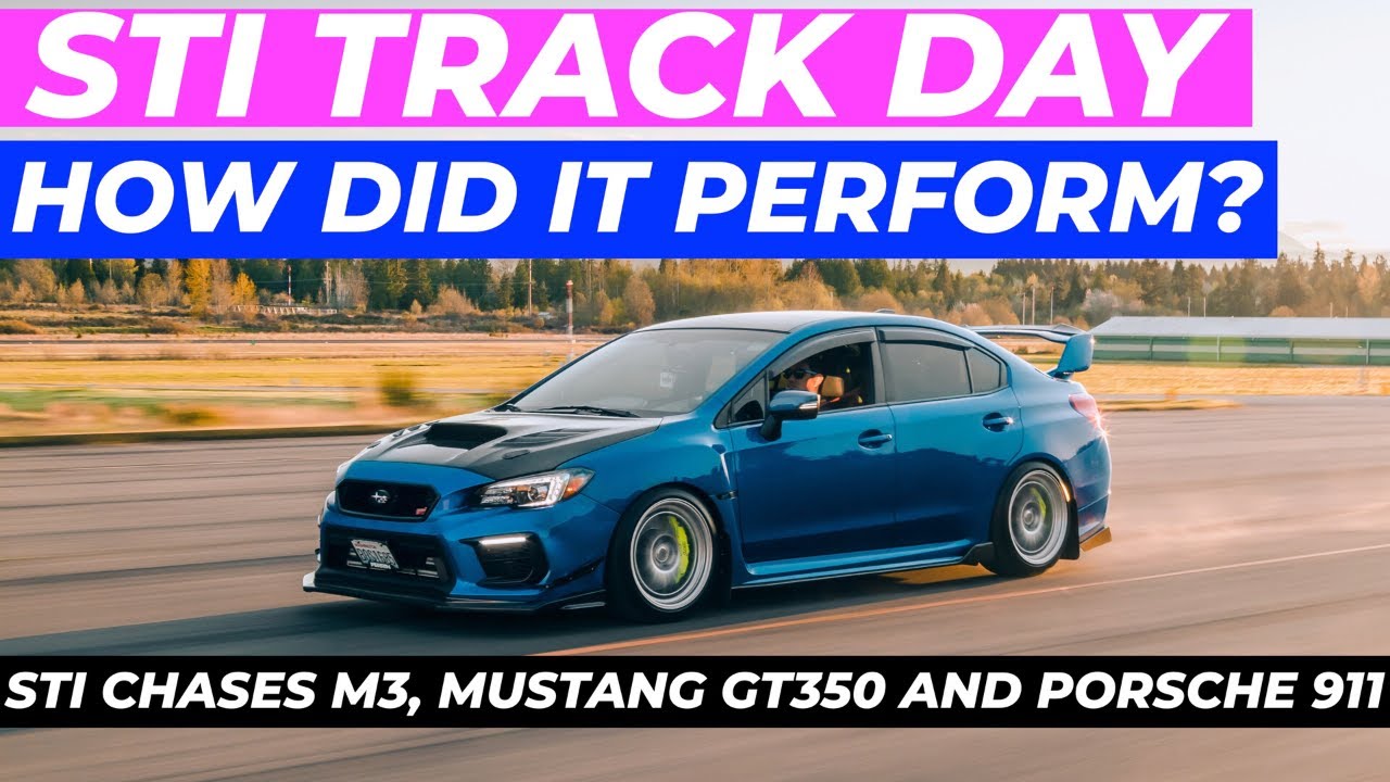 День трека STI | В погоне за F80 M3, 911 и MUSTANG GT350 в парке RIDGE MOTORSPORTS