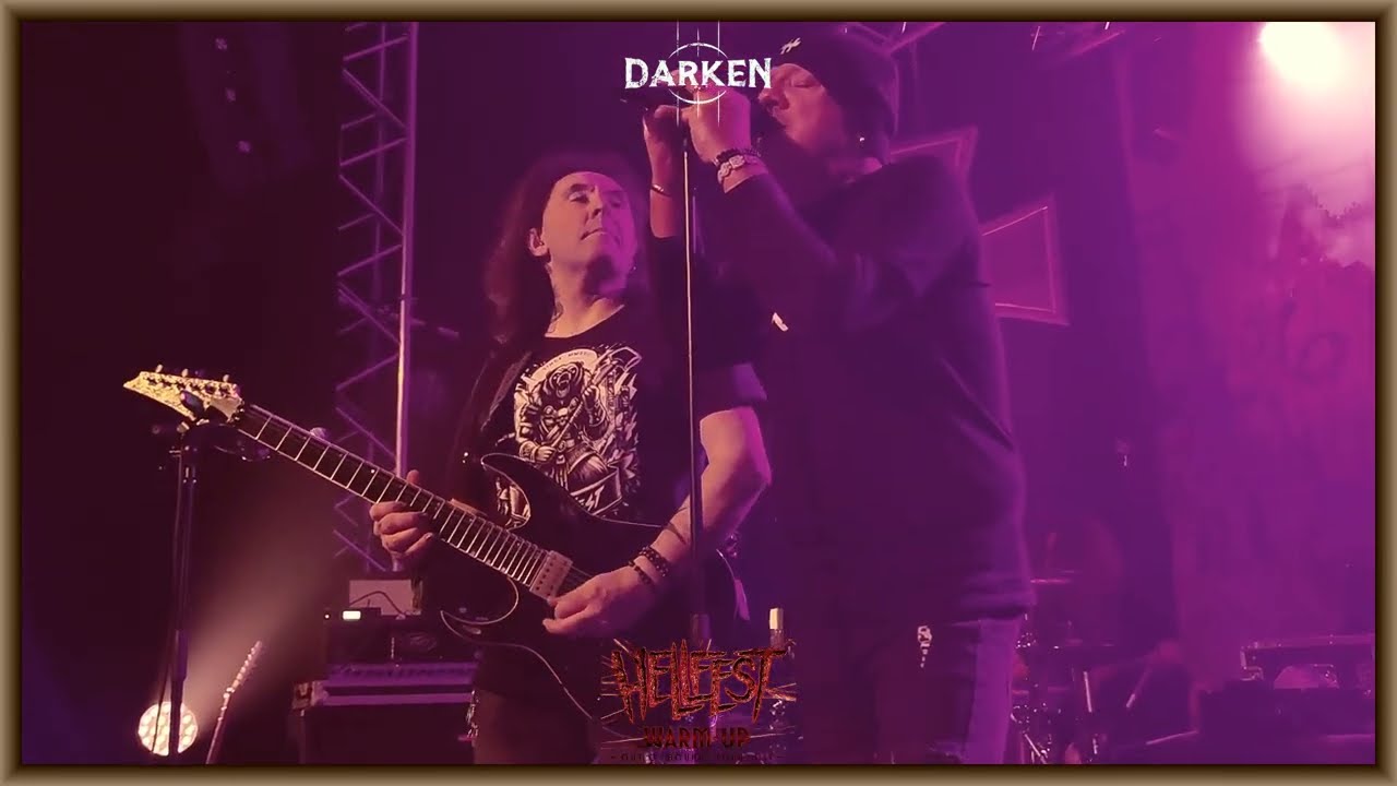 DARKEN au Hellfest warm up à la Fabrique à BONCHAMP LES LAVAL (53/FRANCE) le 14 Mars 2025
