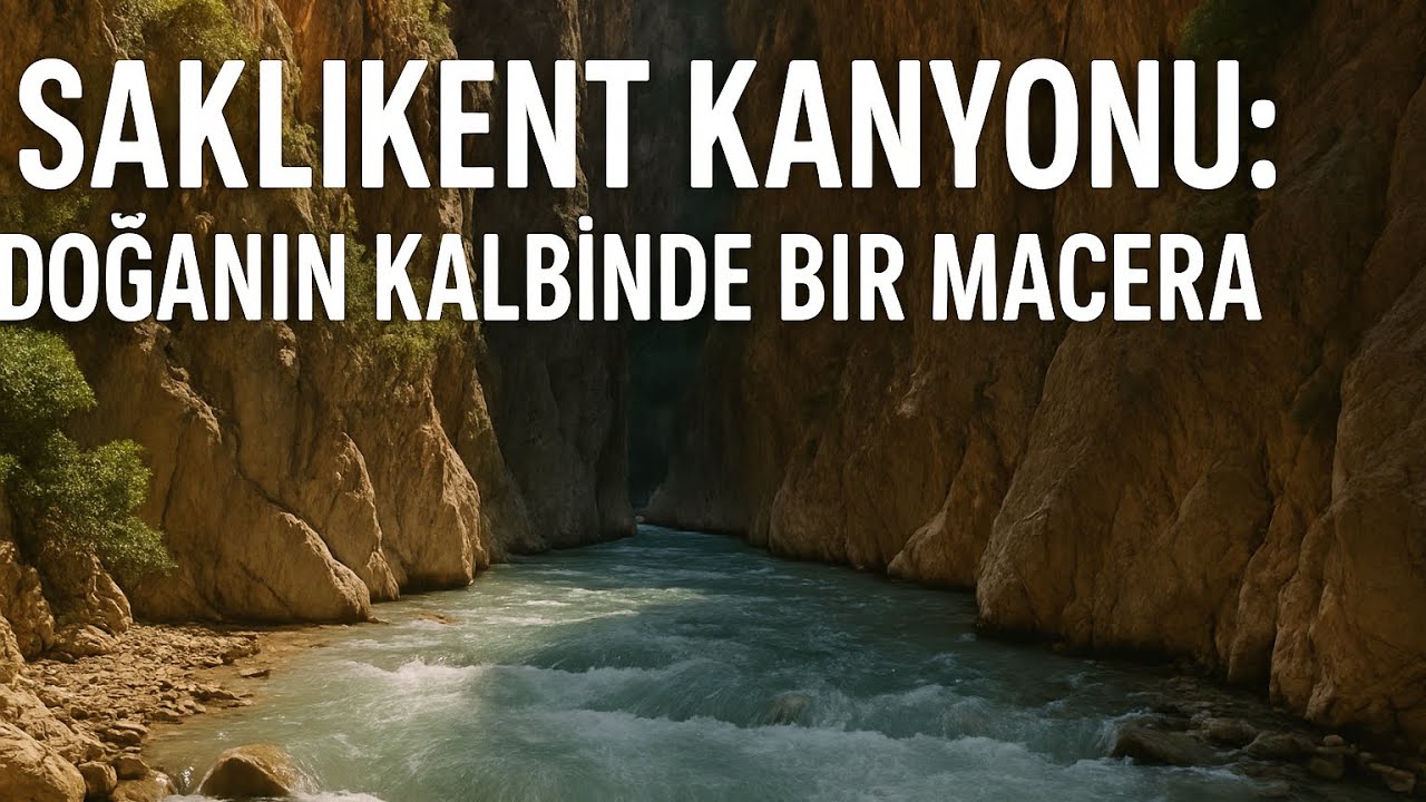 “Buz Gibi Sular, Devasa Kanyon! Saklıkent’i Gezdik”