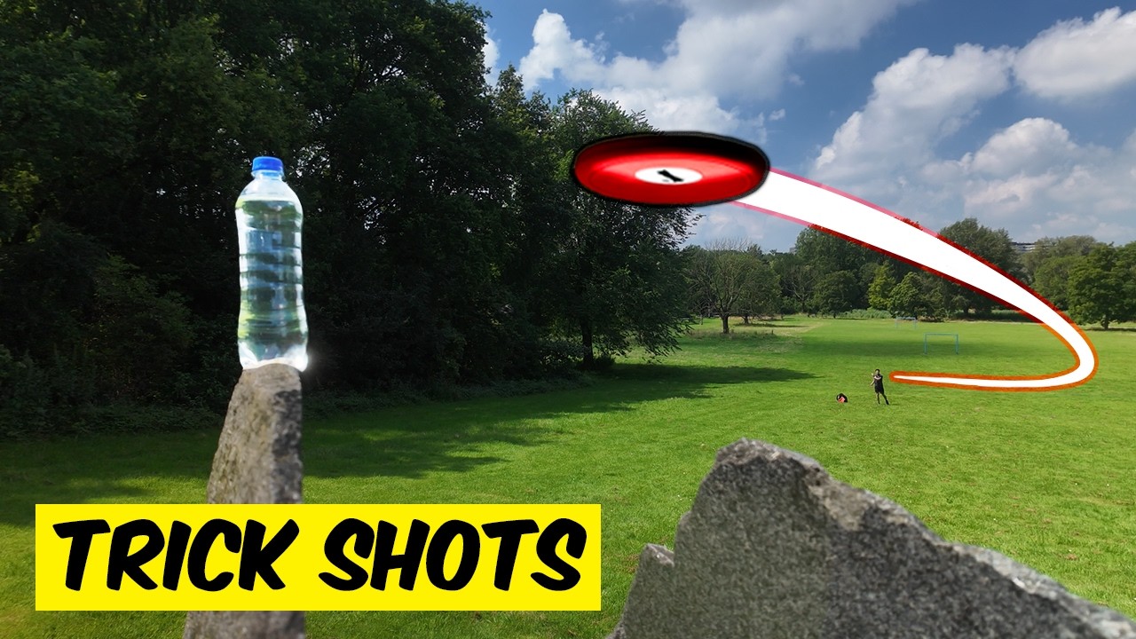 Disc Golf's Impossible Shots (180ft Hole-In-One)