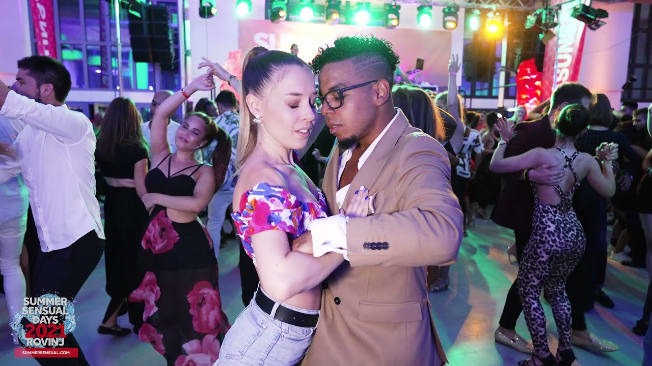 DJ York & Anais bachata social dancing in Rovinj - Summer Sensual Days 2021