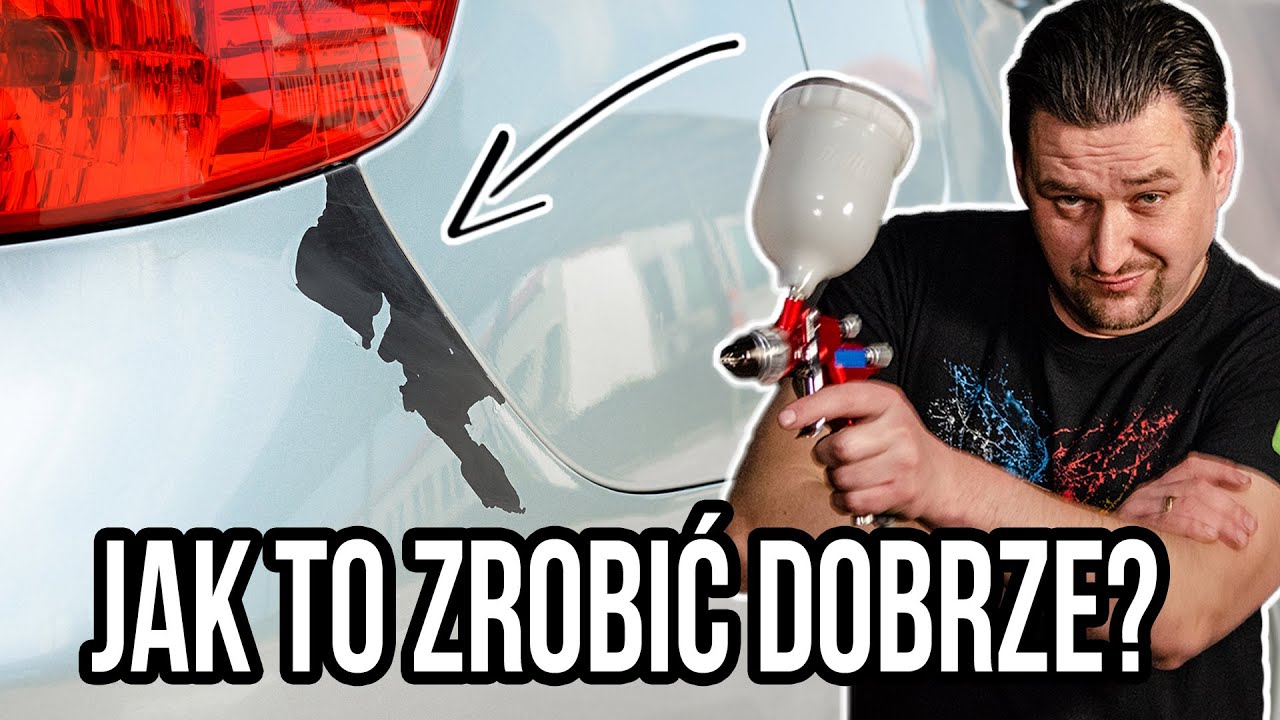 Jak lakierować zamiennik zderzaka z tworzywa?