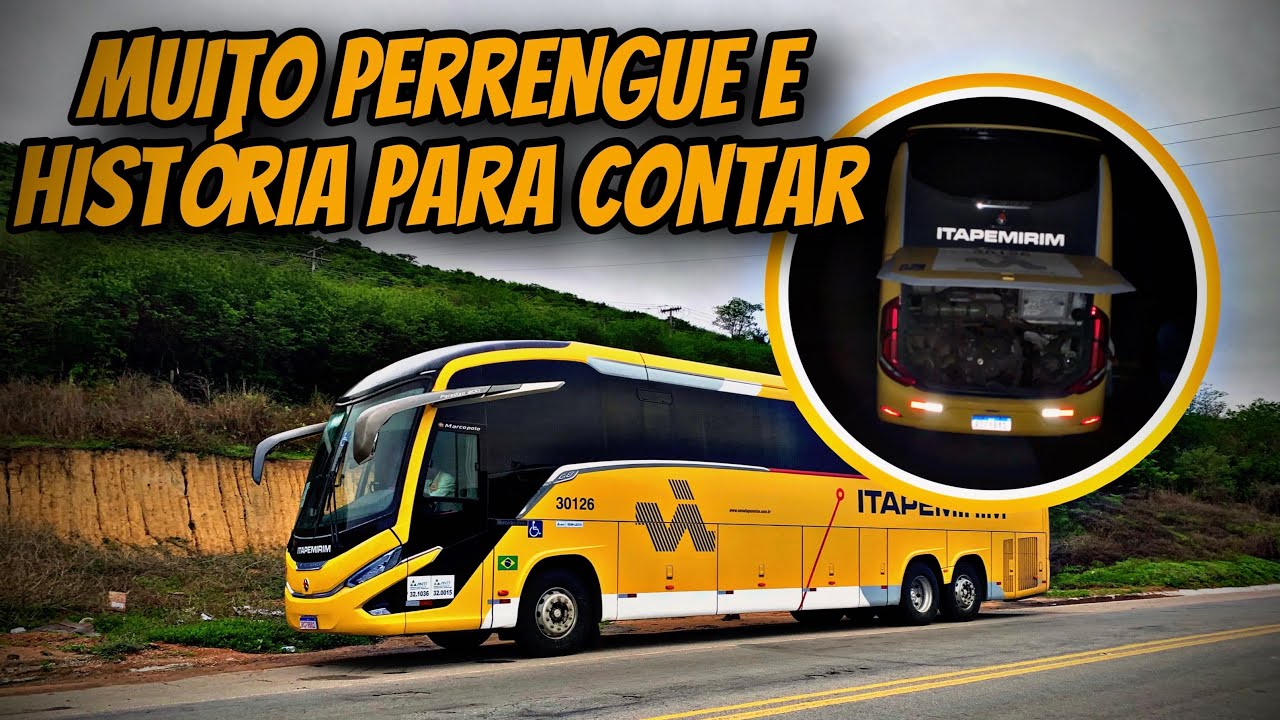 O G8 DEU PANE e PASSAMOS A NOITE NA RODOVIA😨 FORTALEZA x SÃO PAULO pela ITAPEMIRIM EP2