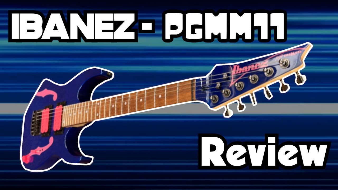 Ibanez - PGMM11 Review. Tiny guitar, big sound.