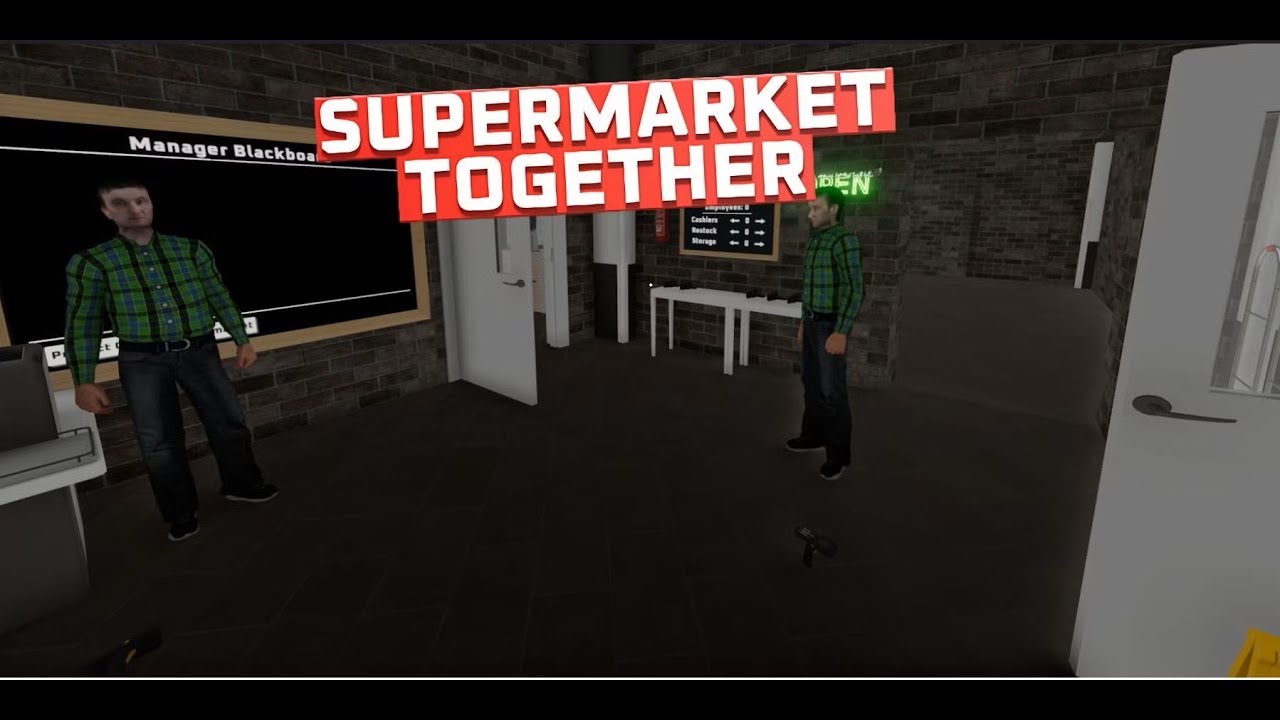 I hired first employee for security in my supermarket! Supermarket Together Ep 8./The Desktop Gamer/