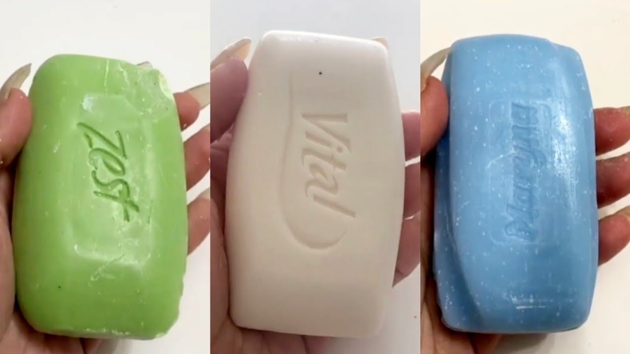 Oddlysatisfying Crispy Dry Soaps Cutting Asmr 🧼 #asmrsoap #soapcarving #satisfying 