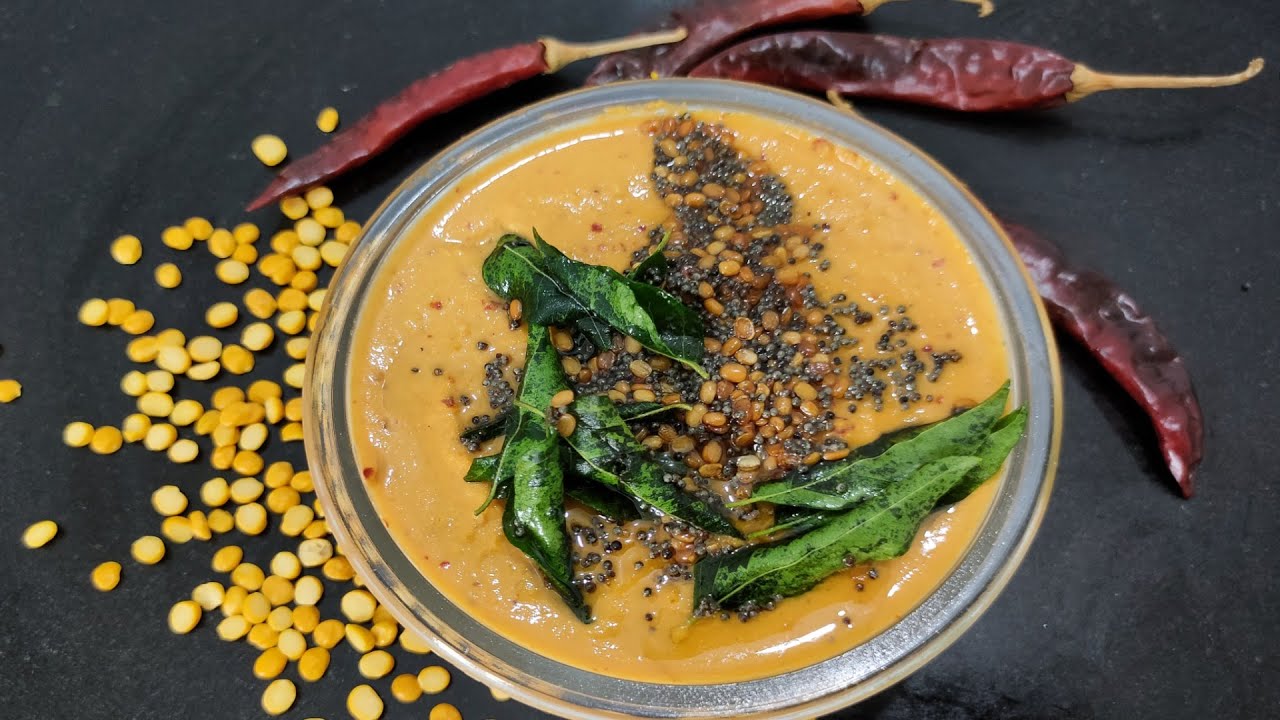 Tasty Chana Dal Chutney |How to Make Bengal Gram Chutney-Kadalai Paruppu Chutney