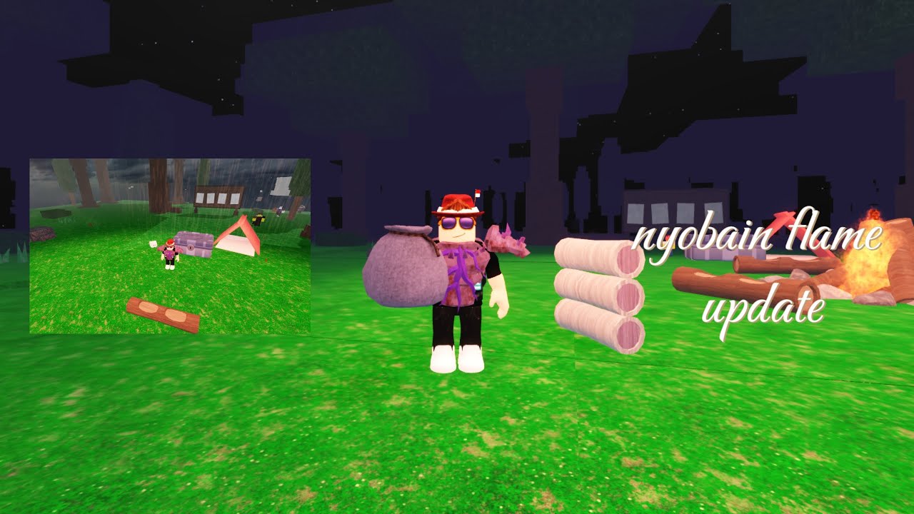 HAMPIRRR!!! NYOBAIN FLAME UPDATE DI 99 NIGHT IN THE FOREST!!