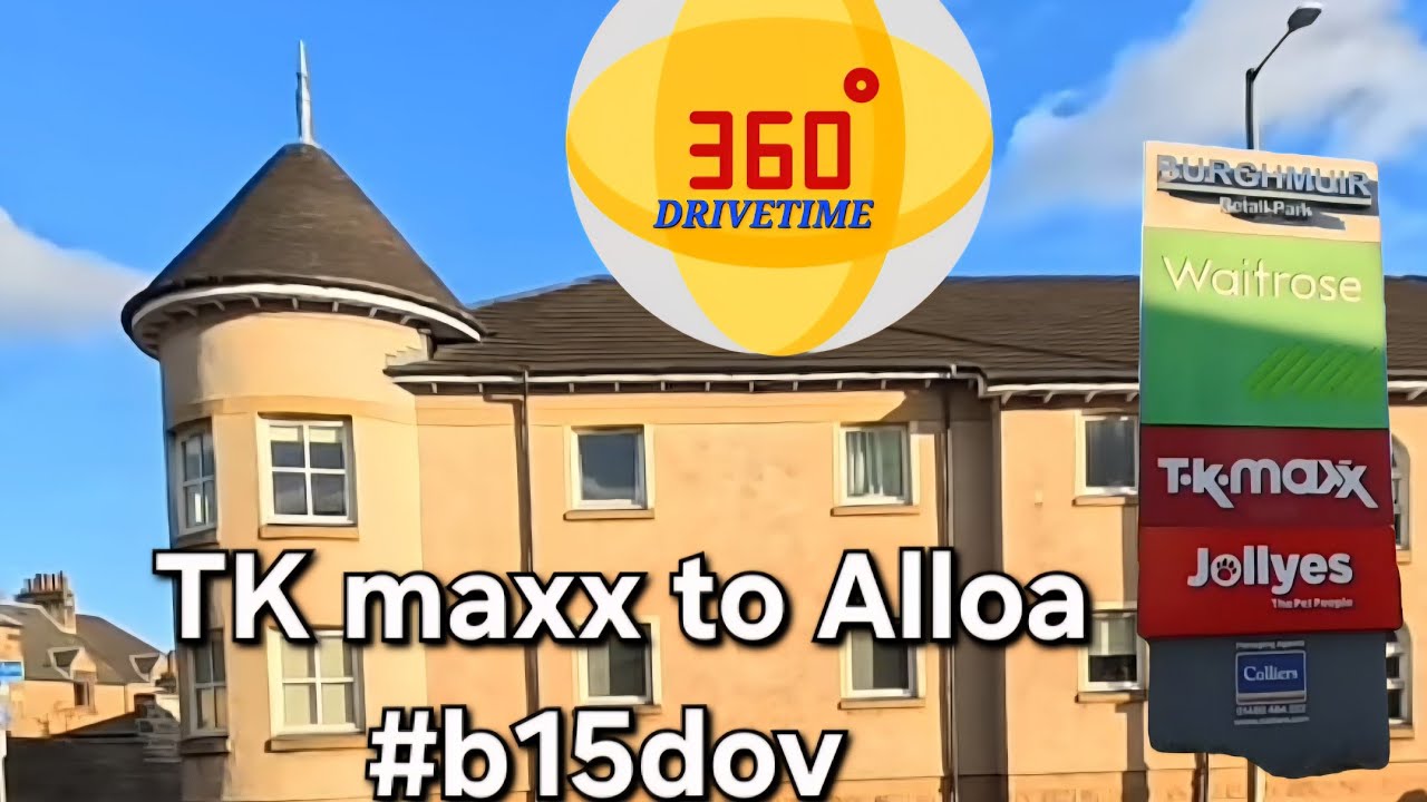 Tk maxx stirling back to alloa 