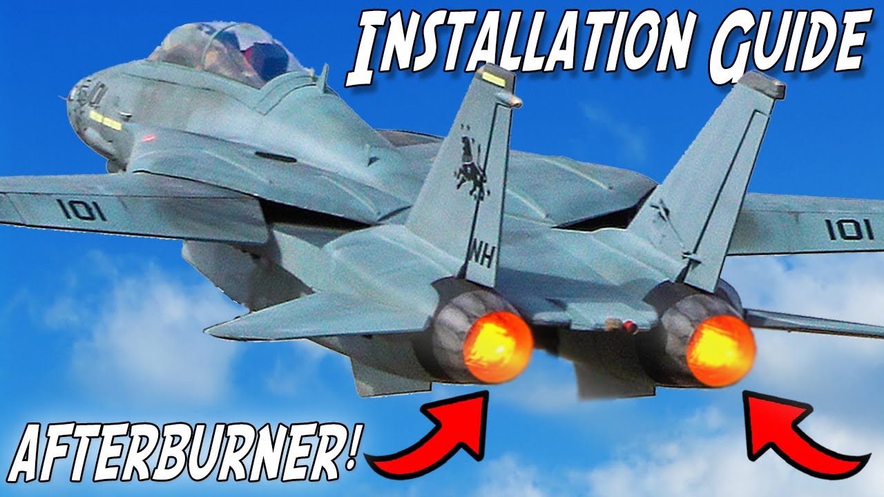 Как добавить Simulated Afterburner к вашему EDF Jet: CenterBurner!