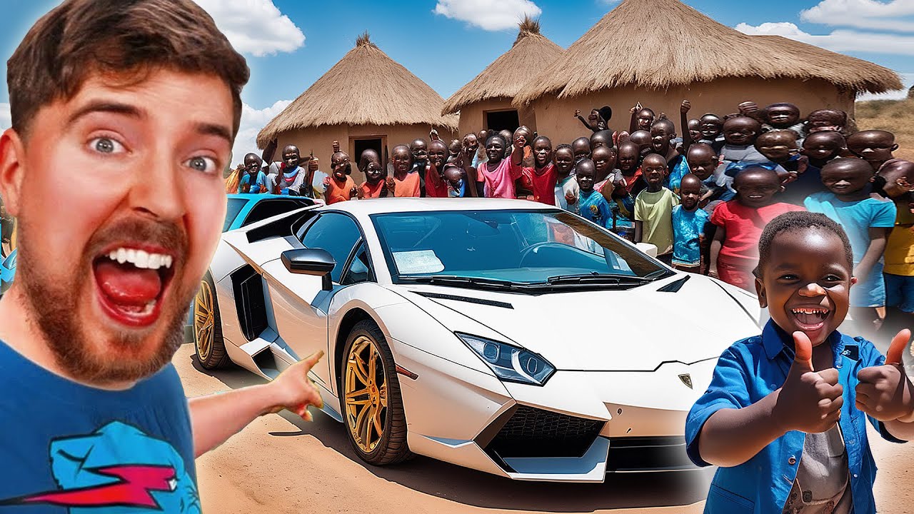 Mr BEAST Ayudando a los Pueblos necesitados de África