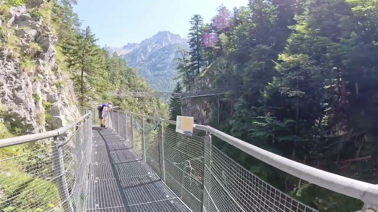 Tour durch die Leutaschklamm