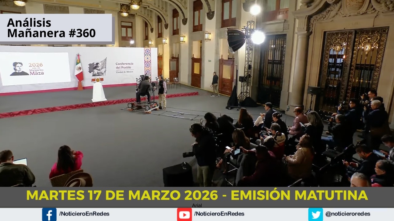 🔴 #EnVivo |  Conferencia Mañanera de la Presidenta Claudia Sheinbaum | Martes 17 de Marzo 2026