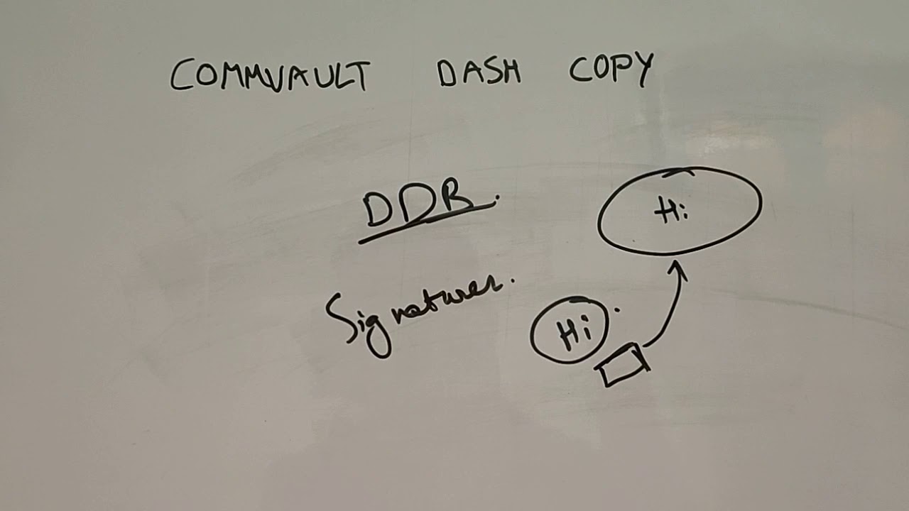 What is Commvault Dash Copy? How it works