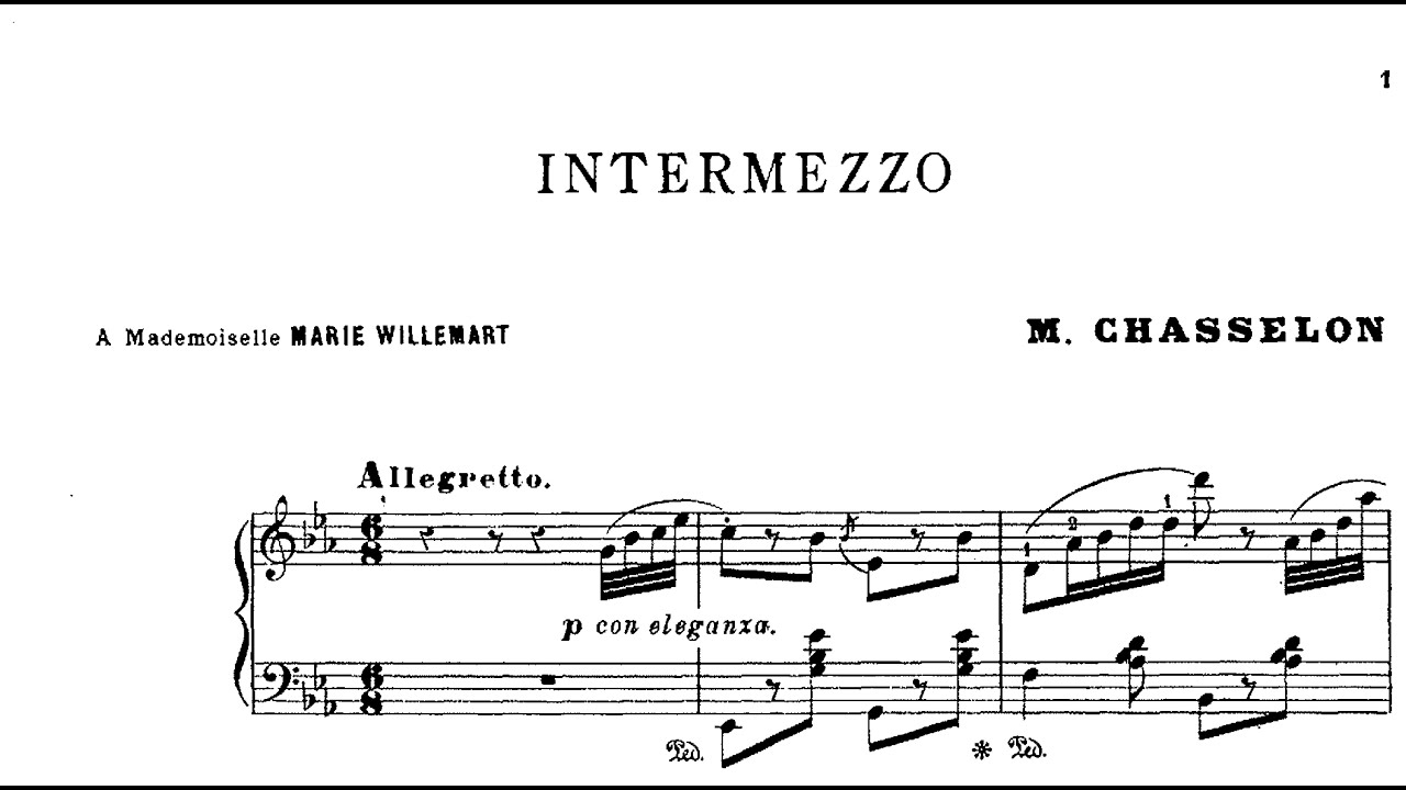 Mélanie Chasselon: Intermezzo