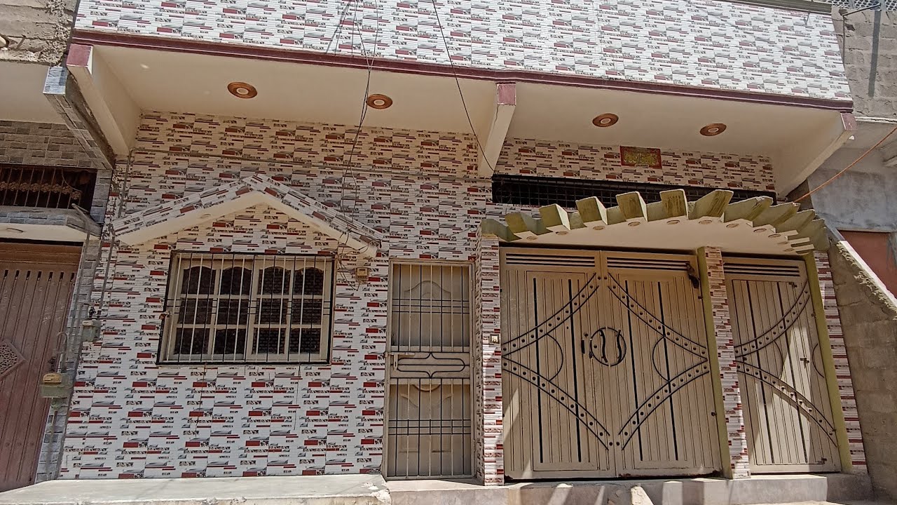 House for sell Karachi Shah latif town Secter 20-B 80 ghazz demand 65 lack 03172780969Zubair