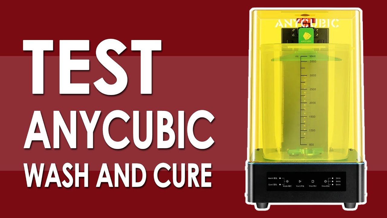 Test Anycubic Wash and Cure