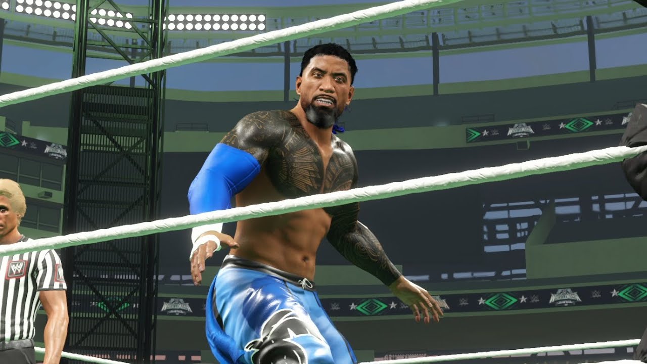WWE 2K23 Jey Uso vs. Jimmy Uso WrestleMania 40