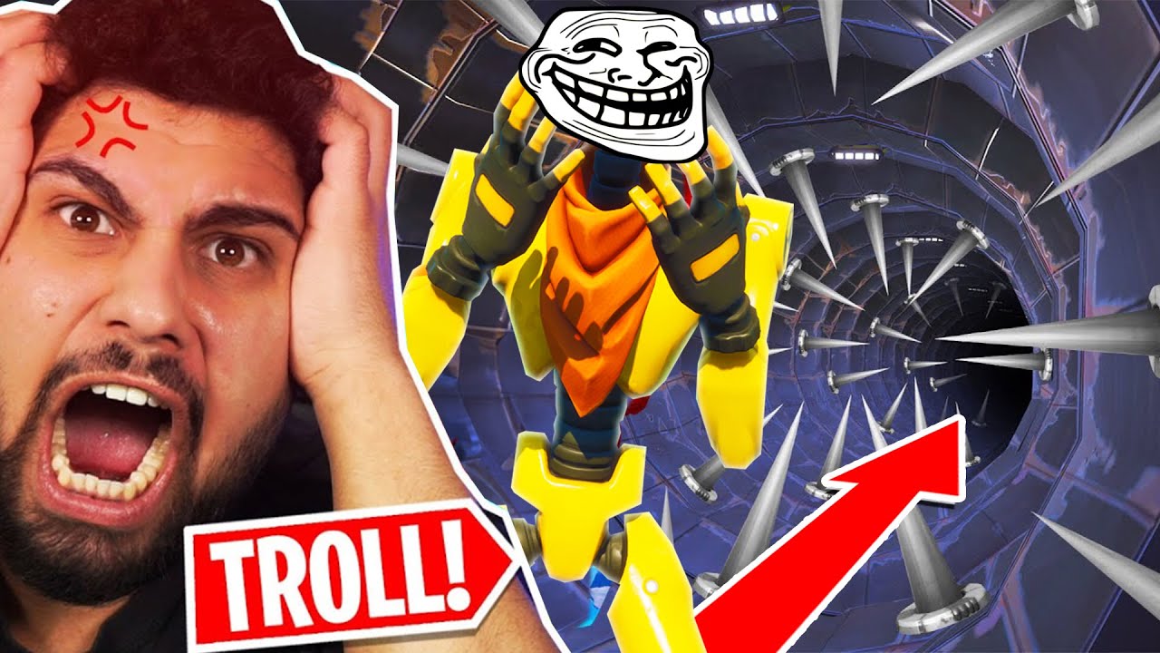 VERSUCHE NICHT AUSZURASTEN in diesem Fortnite TROLL MEME ESCAPE ROOM!