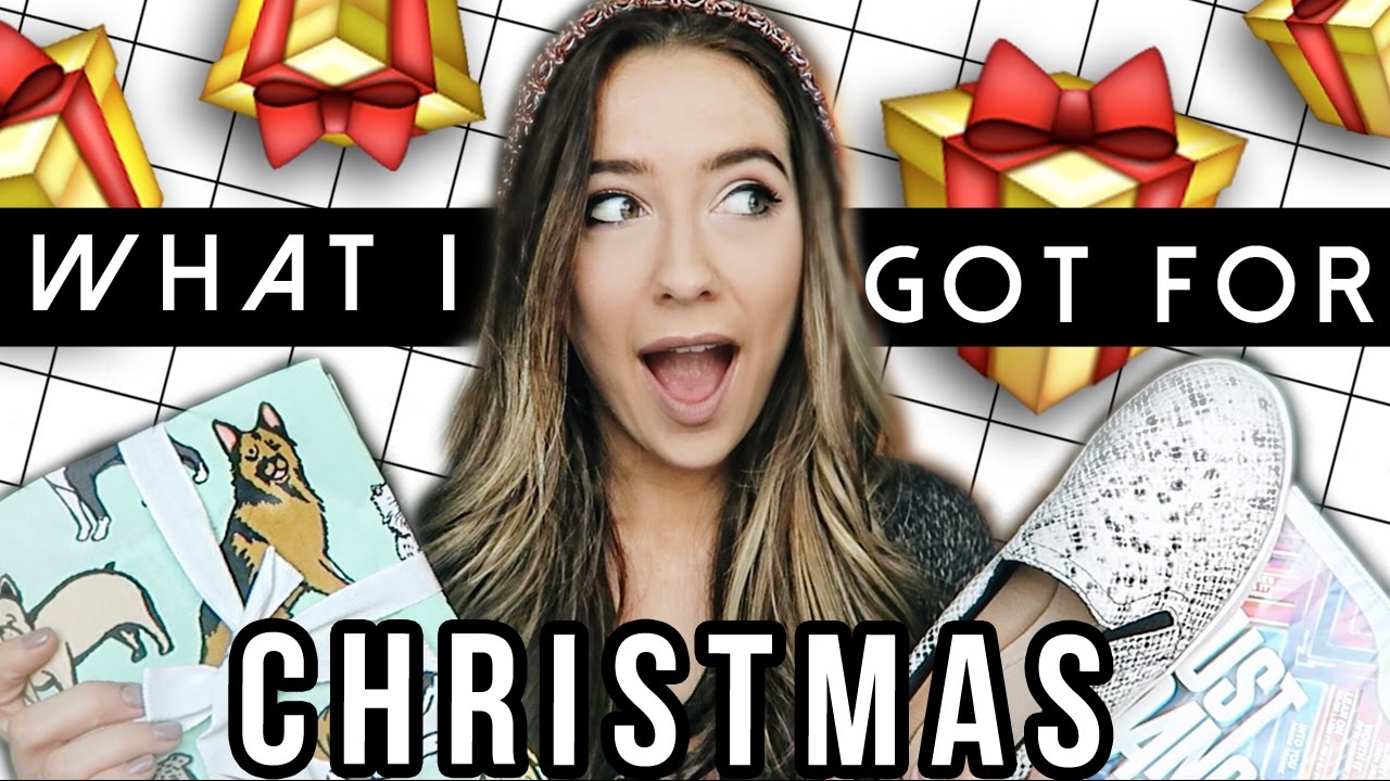 WHAT I GOT FOR CHRISTMAS 2016! | Caitlin Bea