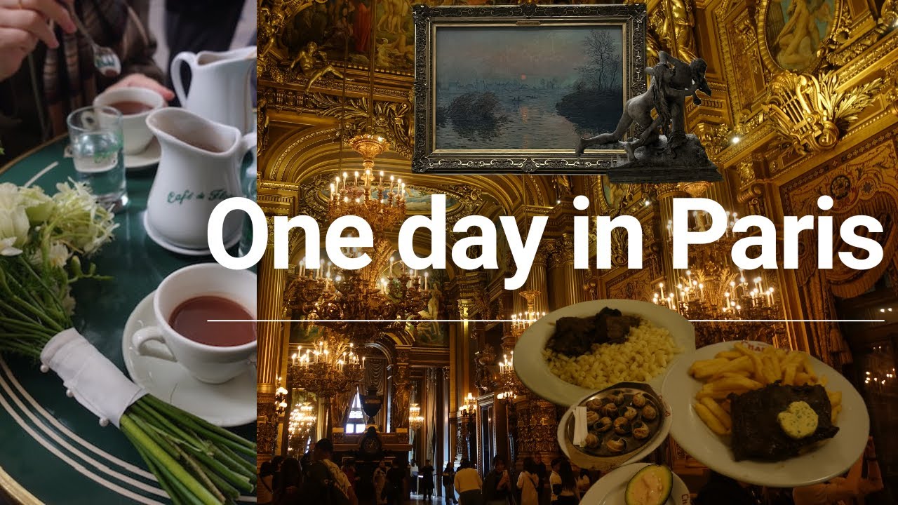 Paris Vlog｜1日だけ、歩いて巡るパリ