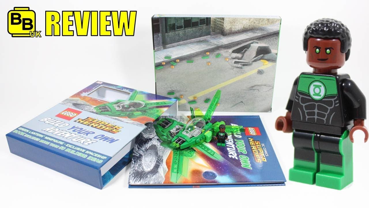 LEGO DC COMICS BUILD YOUR OWN ADVENTURE GREEN LANTERN REVIEW