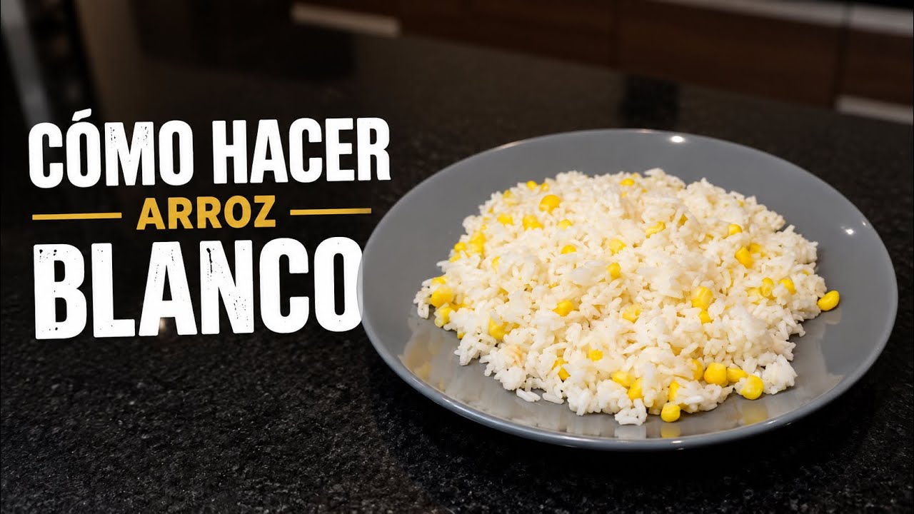 Cómo hacer ARROZ BLANCO | Fer Atiye