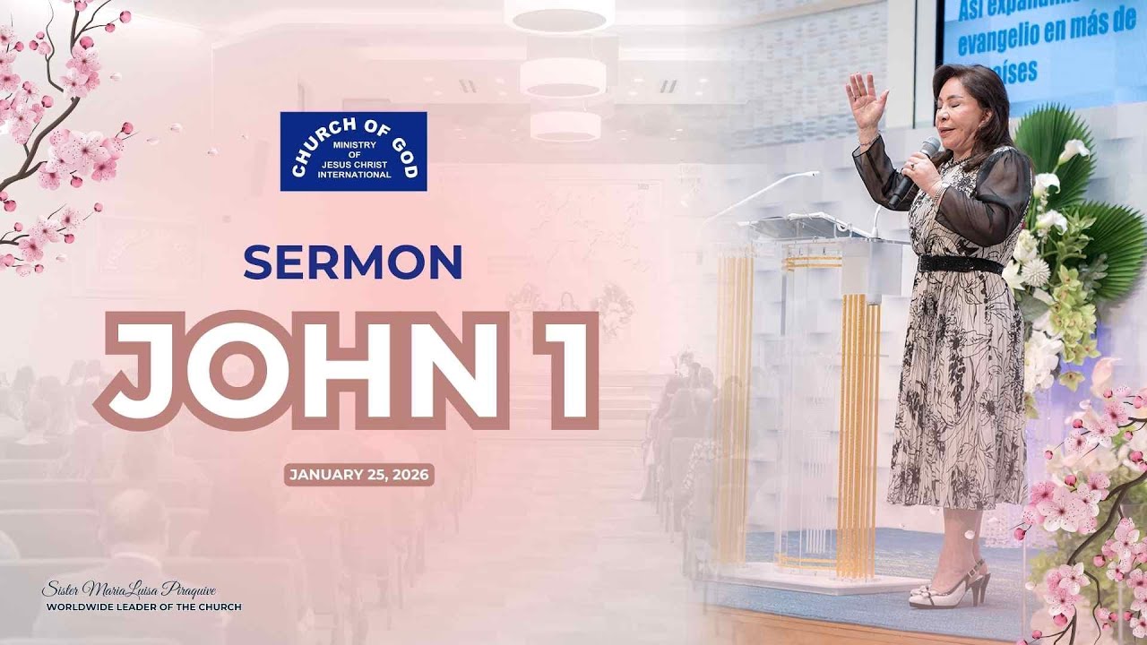 Live Stream - January 25, 2026 - Church of God Ministry of Jesus Christ International #CGMJCI #IDMJI