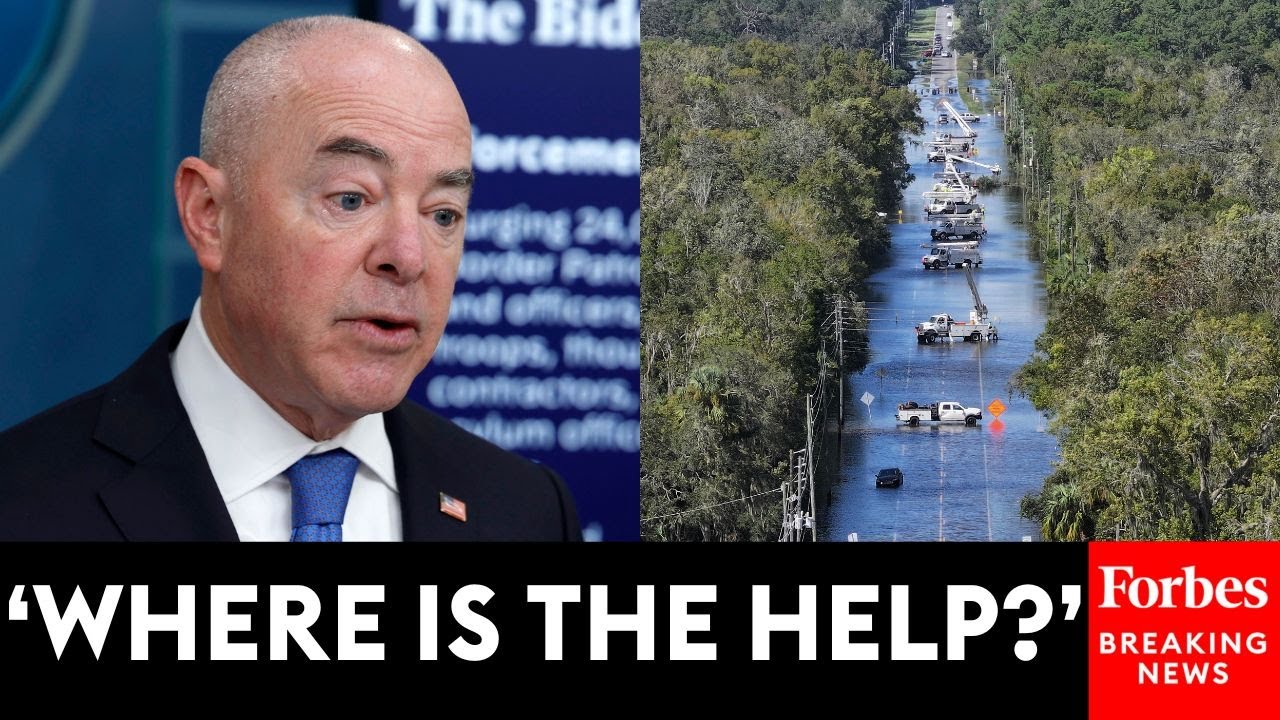 BREAKING NEWS: Alejandro Mayorkas Grilled By Reporters On Federal Government's Response To Helene