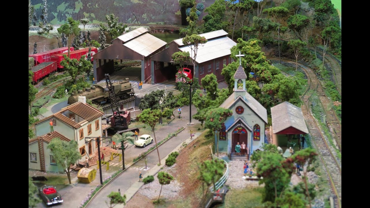 Hill Valley - Maquete Ferroviária (Railmodel)