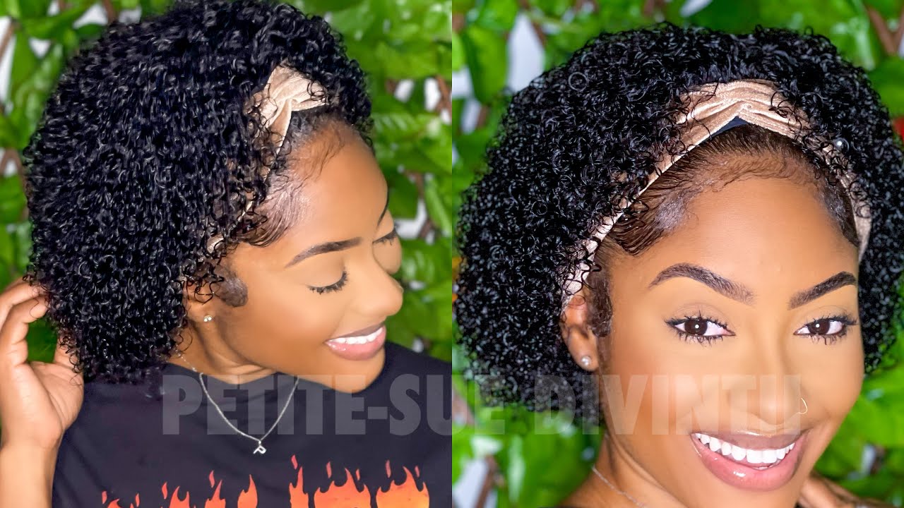 Juicy Curly Headband Pixie Cut Wig ft. LUVME Hair  | PETITE-SUE DIVINITII
