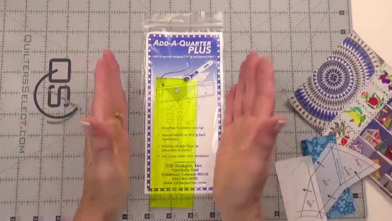 Add A Quarter Plus Ruler