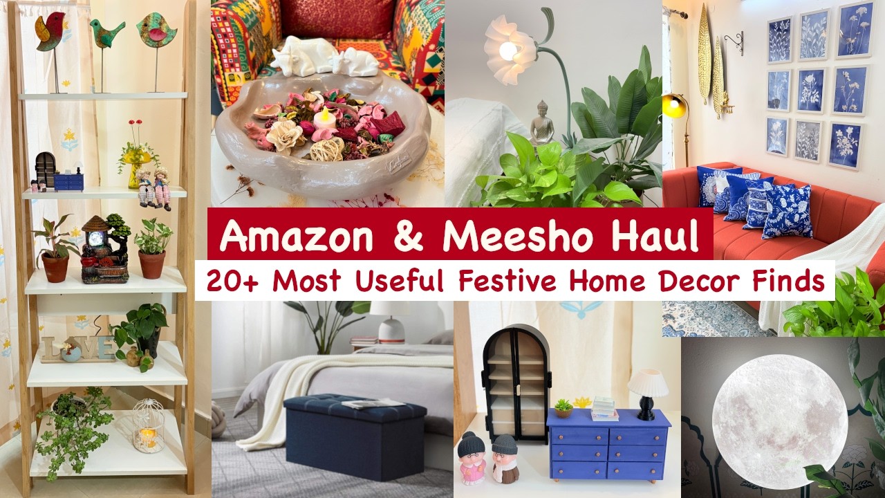 Amazon Haul 🏡 Simplify Your Space with Home Decorating Ideas ,New Furniture, Sofa Covers,Wall Decor