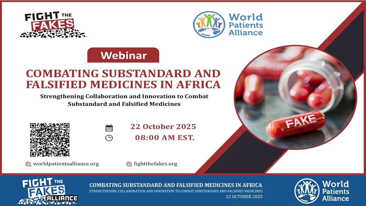 Webinar: Combating Substandard and Falsified Medicines in Africa