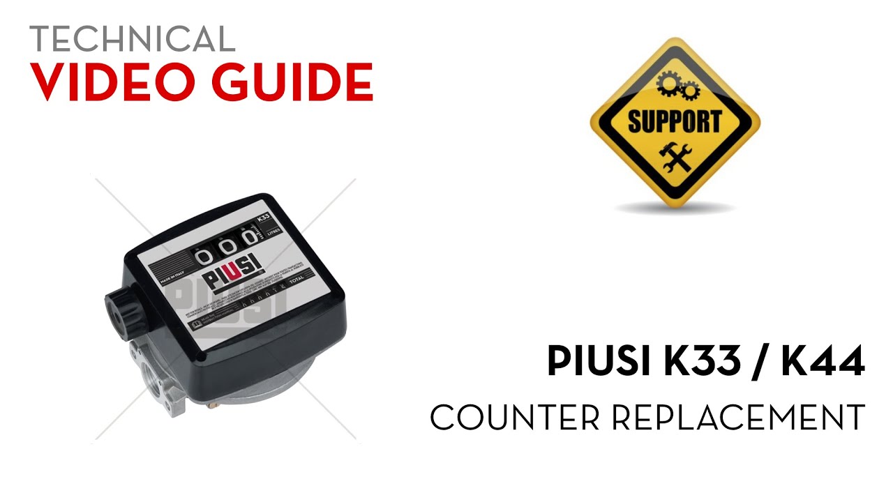 Piusi K33 - Counter Replacement