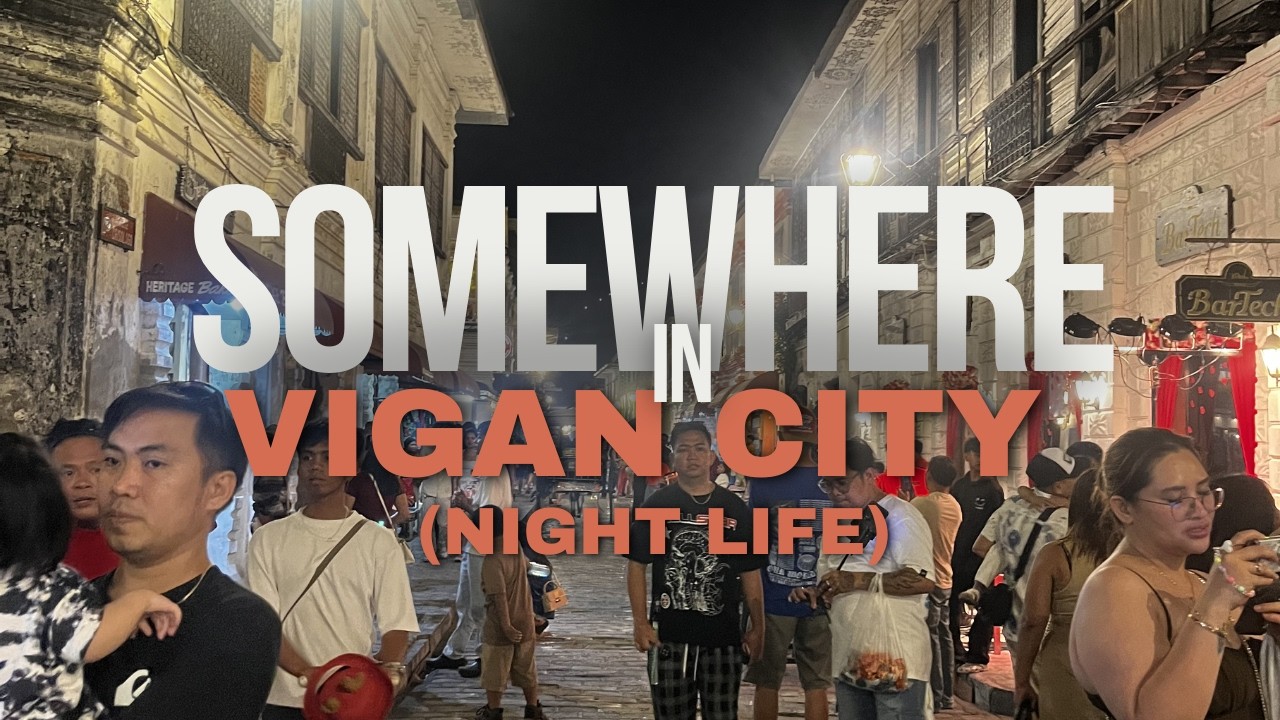 WALKING THROUGH HISTORY Part 2 | CALLE CRISOLOGO | VIGAN CITY | PHILIPPINES | NIGHT LIFE 🔥