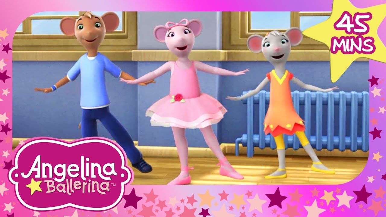 Joyful Jigs and Family Bonds | Best Family Moments | Angelina Ballerina