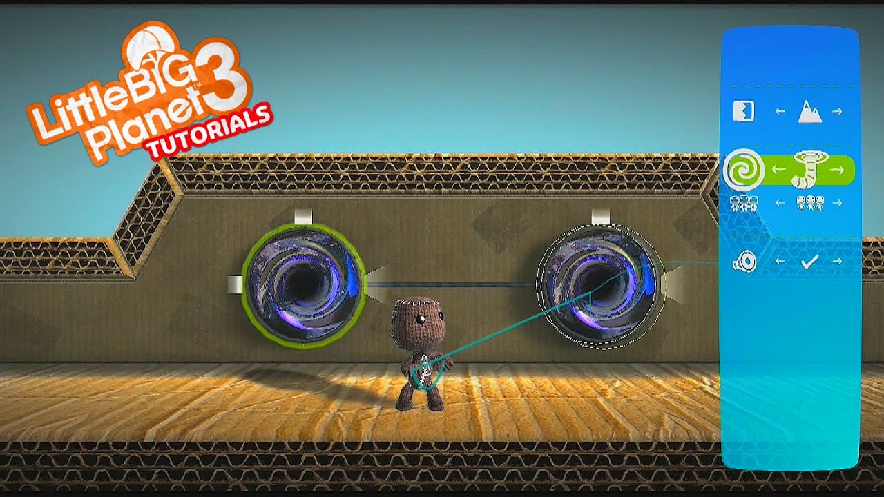 LittleBigPlanet 3 Wormhole Tutorial