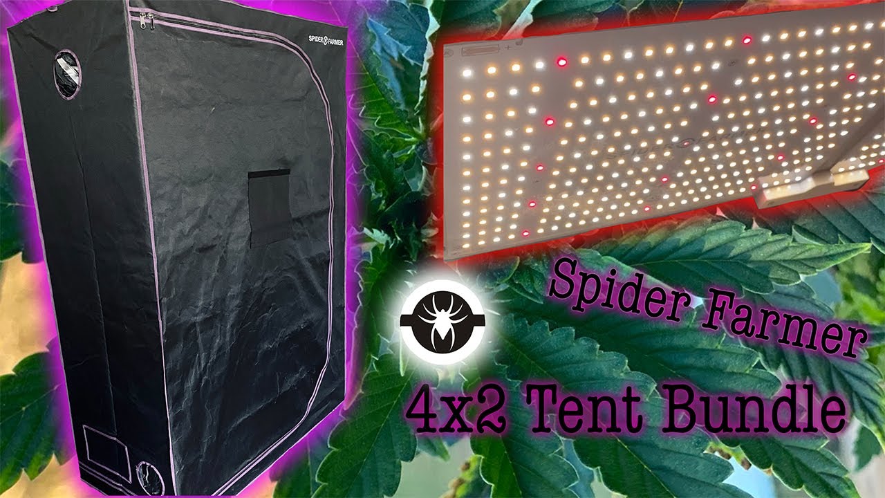 EP 1: Grow Tent | Spider Farmer 4x2 Tent Bundle | Spider Farmer Review