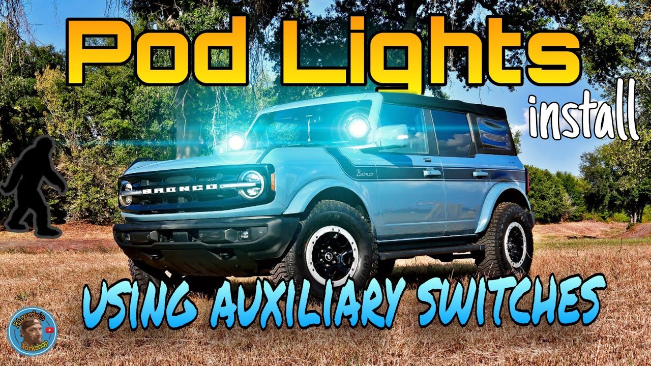 Bronco LED Pod Lights install