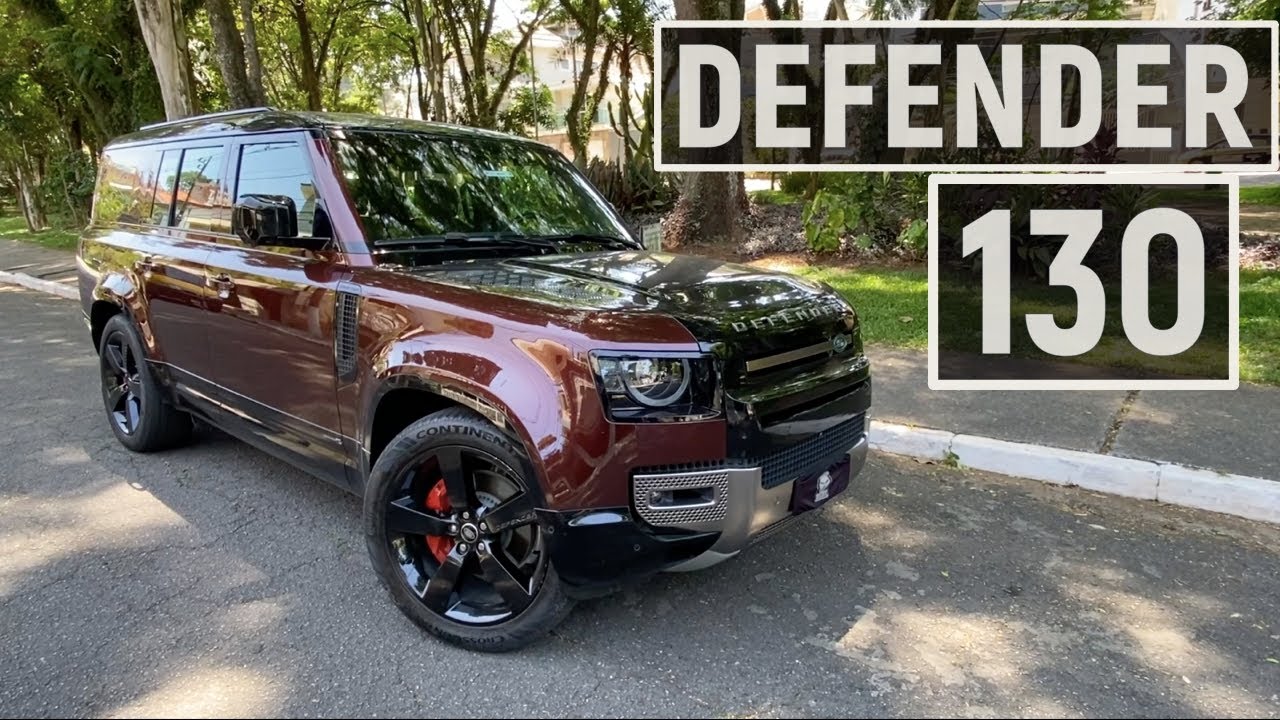 LAND ROVER DEFENDER 130: luxo e força de sobra para levar 8 passageiros