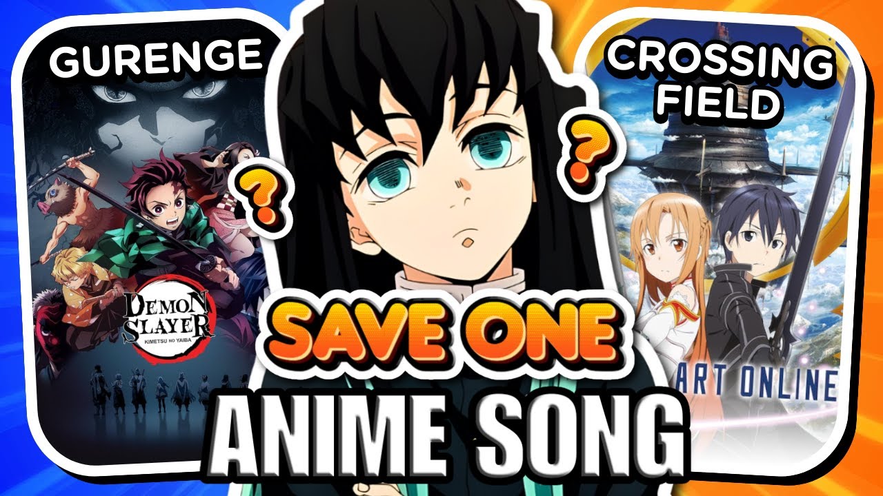 🔥 SAVE ONE ANIME SONG FOR EACH SINGER/BAND 🎤 | IMPOSSIBLE ANIME MUSIC CHALLENGE 🔥