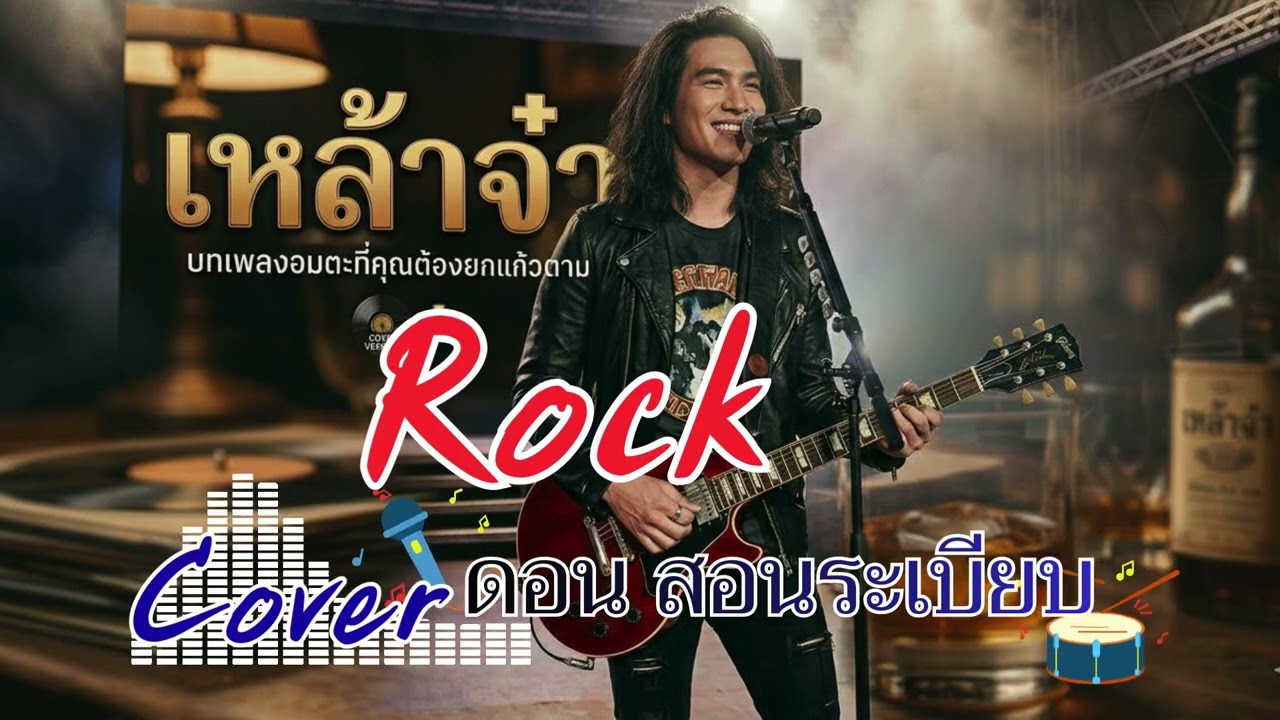 เหล้าจ๋า ดอน สอนระเบียบ | Cover Rock Version | เพลงสตริงยุคเก่า รักเหล้าดีกว่าไม่เคยหลอกใคร