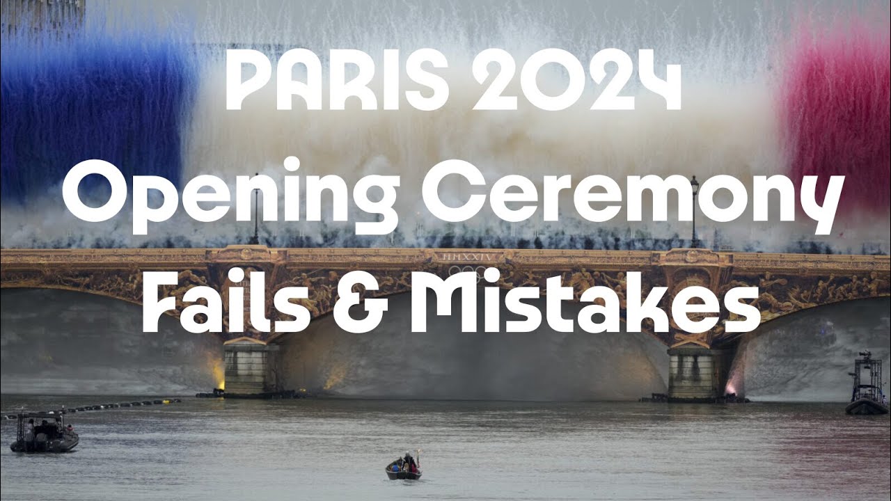 Paris 2024 Opening Ceremony | Camera Fails & Live Mistakes | Olympic Games
