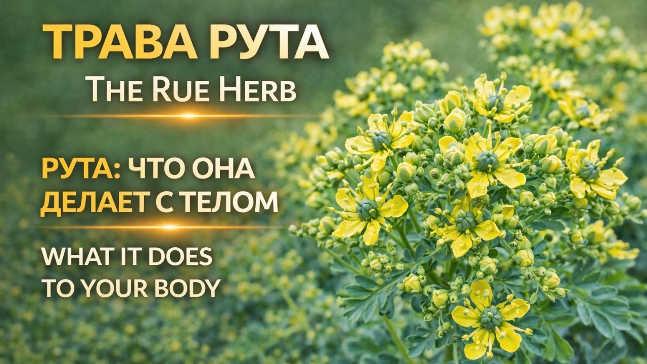 Рута &mdash; растение с древней символикой и сильным характером